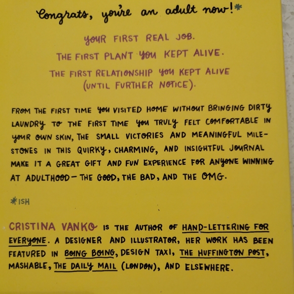 Self journaling book - Picture 2 of 2